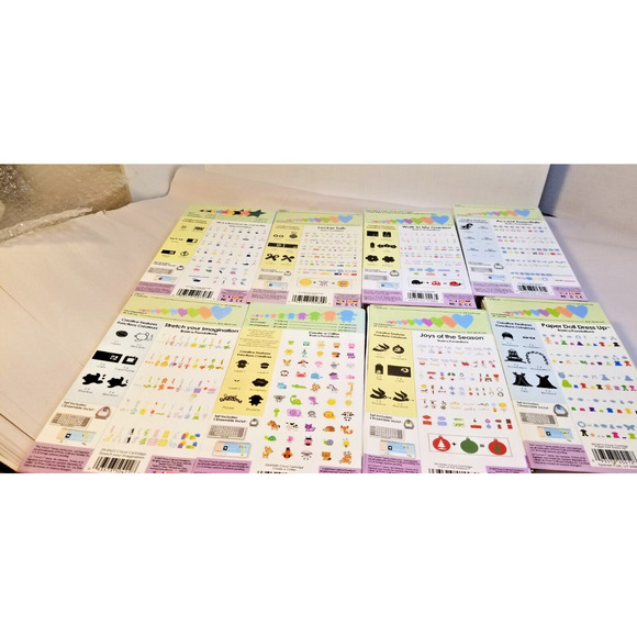 Cricut Cartridge Lot Of 8 /Critter/Paper Doll/Beach/Joy of the Season/Garden + - Picture 6 of 6